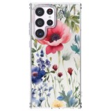Husa personalizata pentru samsung galaxy s23 ultra, magsafe atasare magnetica, antisoc, model floral 4