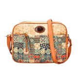 Cumpara ieftin Geanta crossbody din pluta cu buzunar