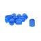 Set 10 capace ventil roata, albastre