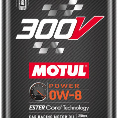 Ulei Motor Motul 300V Power Ester Core® Technology Car Racing Motor Oil 0W-8 2L 110854