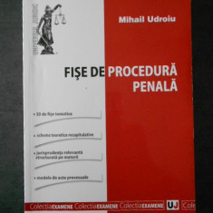MIHAIL UDROIU - FISE DE PROCEDURA PENALA (2012)