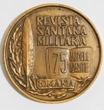 MEDALIE REVISTA SANITARA MILITARA 75 DE ANI DE LA APARITIE ROMANIA 1897 1972