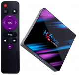 Cumpara ieftin Resigilat Mini PC TV Box H96 Max, Android 9.0, UltraHD 4K, 60fps, 4GB RAM, 32GB ROM, 5G WiFi, Bluetooth 4.1, Cu IPTV