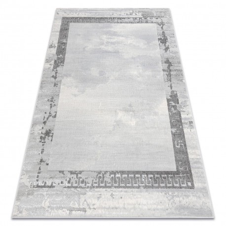 Covor LIRA E1473 Cadru, grecesc vintage structural, modern, fascinație - gri, 160x220 cm