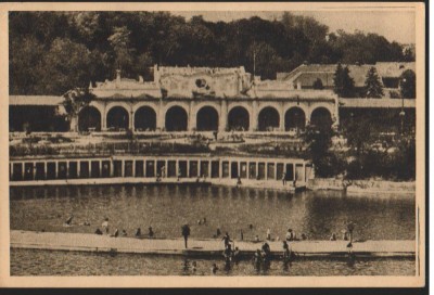 CPIB 15519 CARTE POSTALA - OCNA SIBIULUI. LACUL HORIA, RPR, 1955 foto