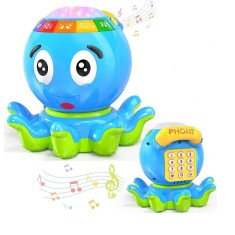 Jucarie interactiva Caracatita electrica cu lumini si muzica