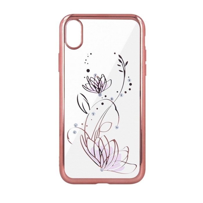 Husa XIAOMI RedMi 4X - Diamond (Roz-Auriu) FORCELL
