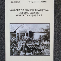 MONOGRAFIA COMUNEI GRADISTEA, JUDETUL VALCEA