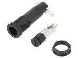 Clemă Panou 5x20mm 20A Neagră 250VAC