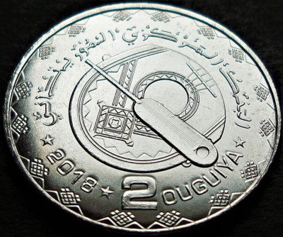 Moneda exotica 2 OUGUIYA - MAURITANIA , anul 2018 * cod 944 B = UNC foto
