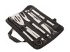 Set ustensile pentru gratar, 10 elemente, Geko G80510