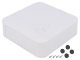 Carcasă ABS Albă IP40 150x150x45mm