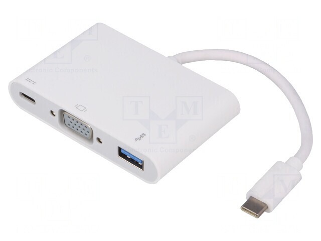 Adaptor USB 3.0/3.1 190mm Alb