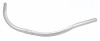 Ghidon Bicicleta Beach Cruiser Aluminiu 640mm 25.4mm Argintiu