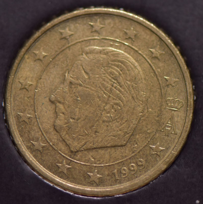 50 euro cent Belgia 1999 foto