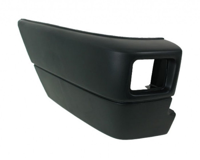 Parte laterala bara , colt lateral flaps spate, stanga, cu gaura proiector Vw Transporter (T4)/Caravelle/Multivan, 1990-08.1996, 705807321CGRU