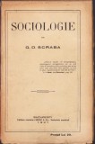 HST C4175N Sociologie de G D Scraba, 1921