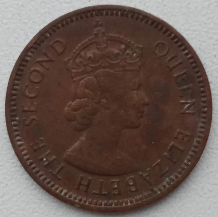 Moneda Cipru - 3 Mils 1955
