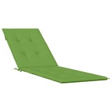 Cumpara ieftin Perna de sezlong, melanj verde, (75+105) x 50 x 4 cm textil