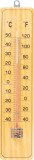 Termometru exterior din lemn pentru fereastra Strend Pro Woody
