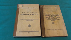 LOT 2 CARTI CONSTRUC?II PODURI / PODURI METALICE DEMONTABILE *VOL. II, III/1938 foto