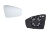 Geam oglinda exterioara cu suport fixare VW Tiguan, 05.2016-, Allspace, partea Dreapta, incalzit; sticla convexa; geam cromat, Aftermarket