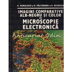 Imagini Comparative Alb-Negru Si Color De Microscopie Electronica