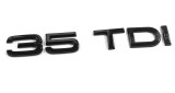 Emblema Hayon Spate Oe Audi 35 TDI Tuning Exclusive Black 83A853744BT94