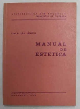 Manual de estetica/ Ion Ianosi 1976