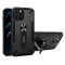 Husa de protectie flippy pentru apple iphone 13 defender sergeant brave cu suport,negru