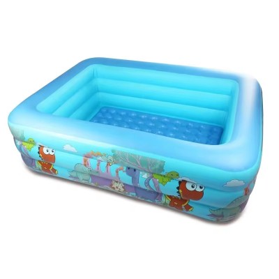 Piscina gonflabila pentru copii, PVC, 210 x 147 x 55 cm foto