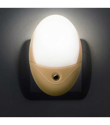 Lumina de veghe galbena 6x LED 6000K lumina alb rece cu senzor 0.5W foto