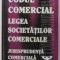 CODUL COMERCIAL , LEGEA SOCIETATILOR COMERCIALE , JURISPRUDENTA COMERCIALA de STEFAN CRISU ...ELENA DENISA CRISU , 1999, SUBLINIATA CU MARKERUL *