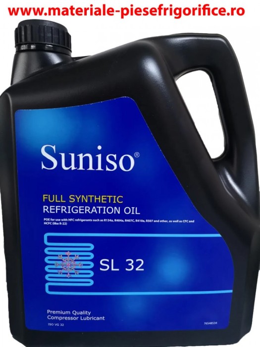 Ulei frigorific , calitate premium, Suniso SL 32 full synthetic 4L