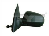 Oglinda exterioara stanga TYC VW Lupo 6X 192005 Seat Arosa 6H 192004, reglaj manual Bowden, asferica, carcasa mare grunduita, omologare ECE, OE