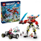 Cumpara ieftin Robotul tigru al lui Cooper si masina hot rod a lui Zero, LEGO&reg;