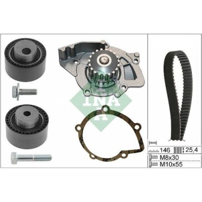 Kit distributie + Pompa apa Citroen C5 I (Dc), C5 I Break (De), C5 2 (Rc), C5 2 Break (Re), C8 (Ea , C8 Van (Ea ; Fiat Ulysse (179); Lancia Phedra (1 foto