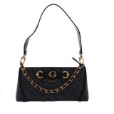 Guess Izzy Top Zip Geantă de Umăr SB865418-CLO Coal Logo