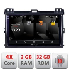 Navigatie Toyota Prado 2007- 5230-456 Android Ecran 720P Quad Core 2+32 carplay android auto v1 CarStore Technology