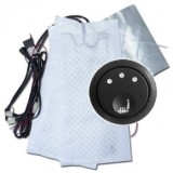 Kit Incalzire In Scaune Auto Universal Carbon Butoane Push Slim 3 Trepte