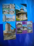 HOPCT LOT 2898 SUCEAVA-4 CARTI POSTALE-CIRCULATE, Circulata, Printata