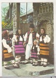 Bnk cp Sat Sugatag - Port maramuresan - circulata - marca fixa - cod 2271/81, Printata, Maramures