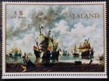 BC728, Sealand 1970, timbru picturi, corabii