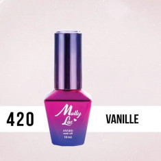 Lac gel MOLLY LAC UV/LED gel polish Madame French - Vanille 420, 10ml