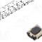 Microintrerupator, 2.9x3.5x1.4mm, (ON)-OFF, SPST, PANASONIC - EVPAAR02Q