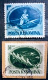 Romania 1955 Lp 391 Campionatele europene de canotaj stampilate