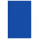Covor pentru cort, albastru, 400x400 cm, HDPE