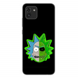 Husa compatibila cu Samsung Galaxy A03 Silicon Gel Tpu Model Rick And Morty Alien