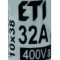 Siguranța fuzibila cilindrice CH10x38 gG 32A/400V , Joasă Tensiune ETI