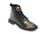 Ghete GRYXX negre, 4281040, din piele naturala lacuita